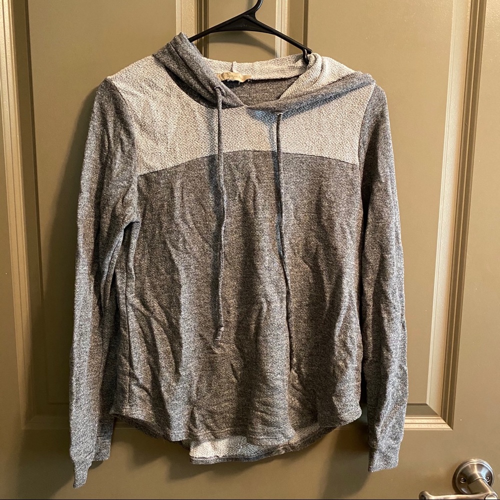 Gray Lounge Hoodie